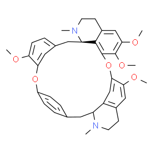 粉防己堿；漢防己甲素